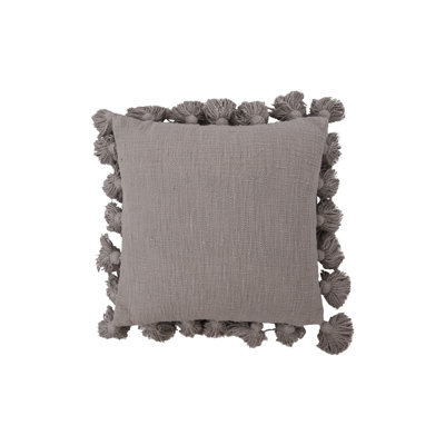 Vivienne Tassels Cotton Throw Pillow