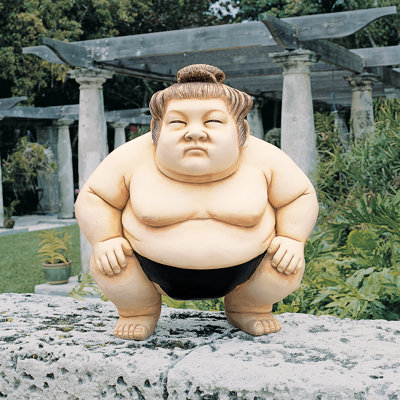 Basho The Sumo Wrestler Statue