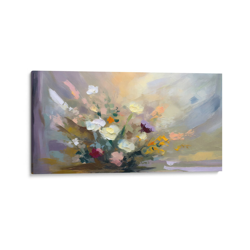 Bouquet de fleurs 2, H 36 po x l 72 po
