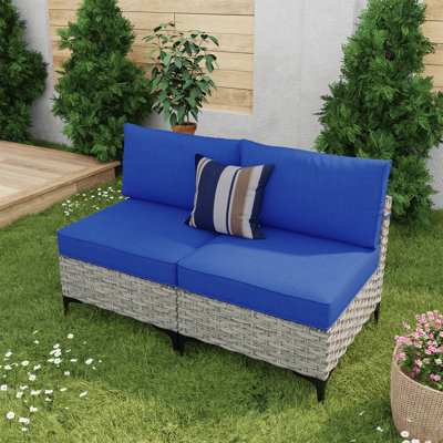 Emroy 2- Piece Patio Chair With Cushions