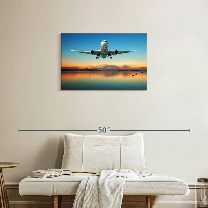 Premier avion Mehar, H 20 po x l 30 po