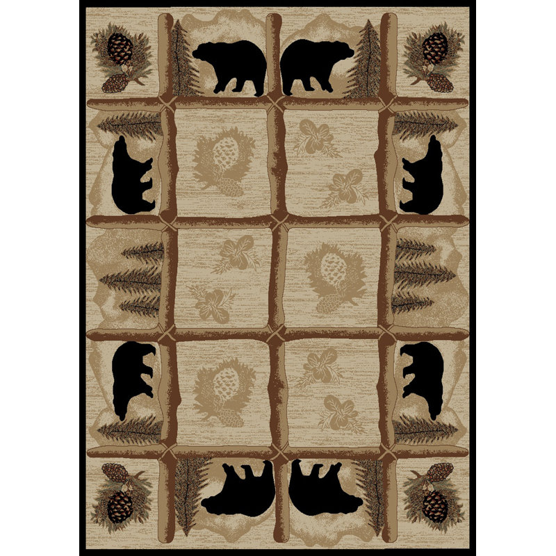 Tapis géométrique Haysi Haysi, Rectangle 9 pi 2 po x 12 pi 6 po
