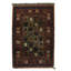 Seychour Wool Oriental Area Rug in Green/Red