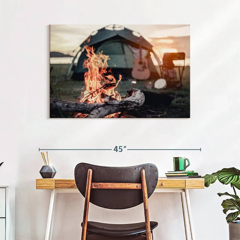 Senne Campfire, 26" H x 39" W
