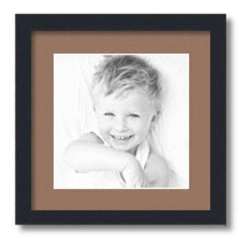 Matte Picture Frame with Mat, Sandpiper