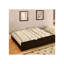 Lit superposé simple au-dessus de transition au fini noyer foncé, attaché, rails et structure de joint verrouillable, lit gigogne, bois massif, joint de rénovation de 13 lattes pour la chambre à coucher, lits inférieurs supérieurs, essentiel