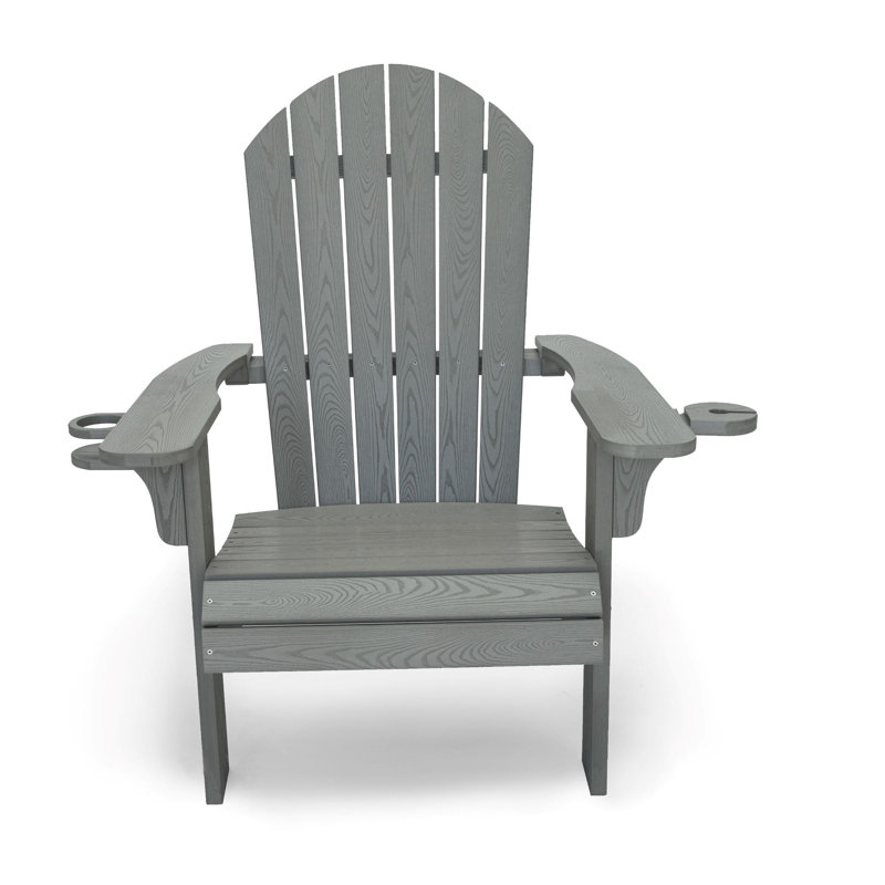 Chaise Adirondack d'extérieur LuXeo Westwood, gris