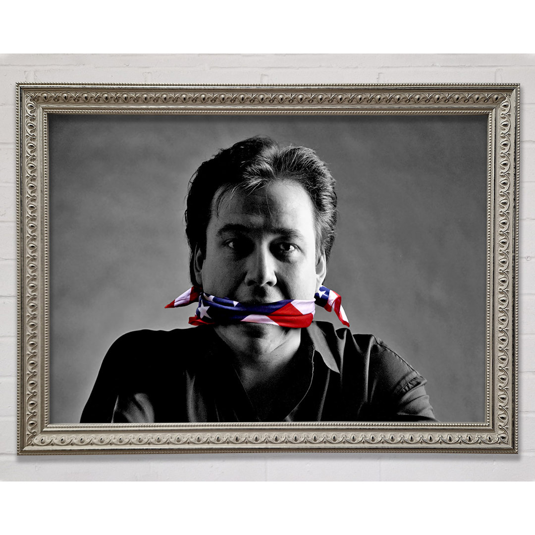 Bill Hicks Flaggengag - Druck