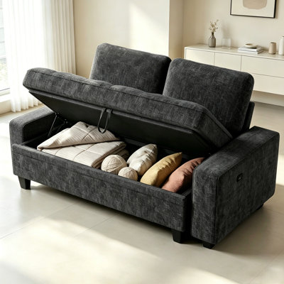 Melani 20'' Upholstered Sleeper Sofa