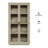 Garland Glass Door Display Cabinet-688987823
