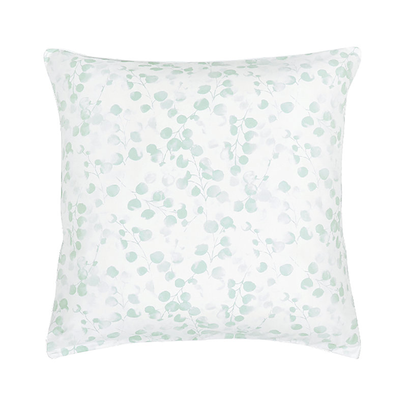Rosée sauge Euro sham, Standard, Rosée sauge, Green; White