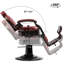 Fauteuil inclinable manuel pivotant en cuir Bettyjo-1592047290