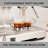 Kenmore Espresso Machine - Semi-Automatic Coffee Maker With Auto Tamper, Auto Cleaning, Milk Steamer & Frother - Stainless Steel