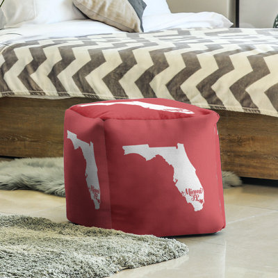 Repose-pieds cube en floride miami