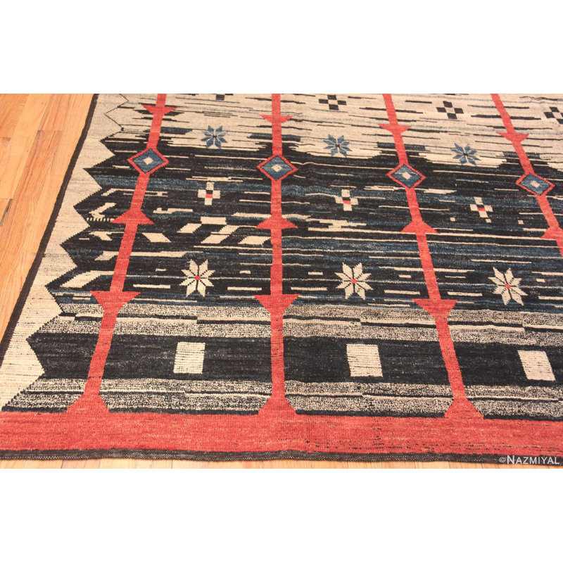One-of-a-Kind 9'5" X 12'3" Hand Knotted Area Rug