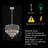 Ilian 6 - Light Dimmable Chandelier