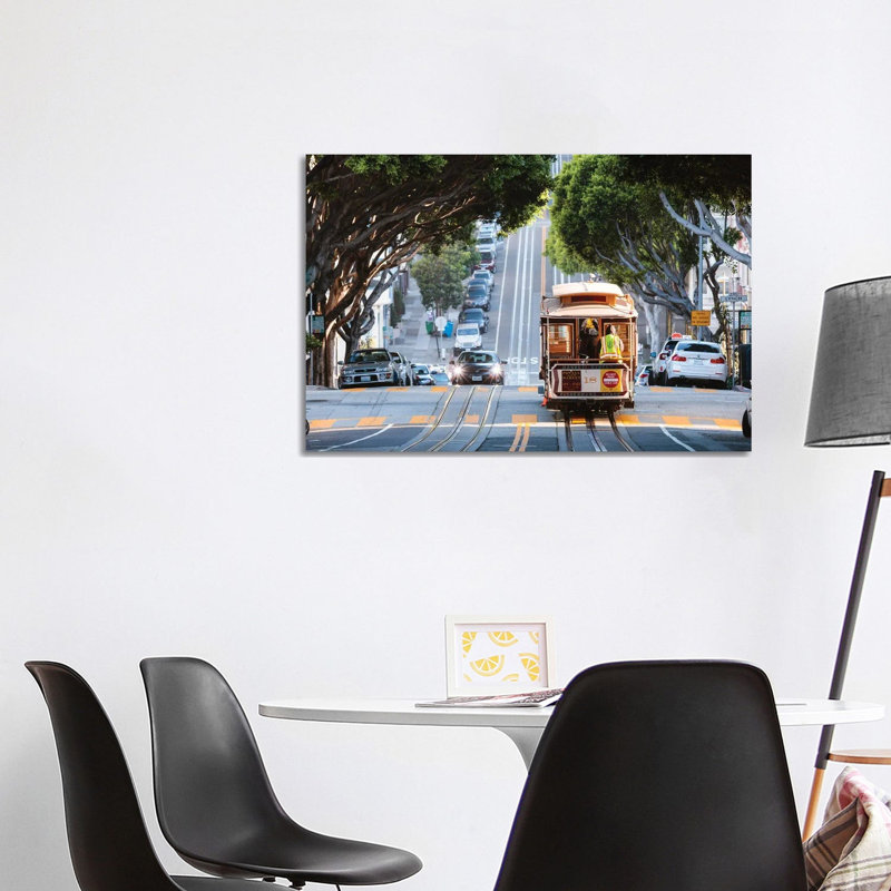 San Francisco Tram I by Matteo Colombo - Wrapped Canvas Gallery-Wrapped Canvas Giclée, 101.6 cm H x 66.04 cm W x 1.91 cm D