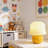 Mushroom-Shaped Desk Lamp/Bedside Lamp With Dimmable Bulb, Mushroom-Decorated Bedside Table Lamp