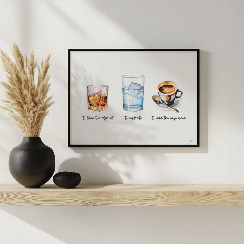 Impression quotidienne, "Luxueux" par Lux + Me Designs, 32 W x 24 H, Tan, Framed Print