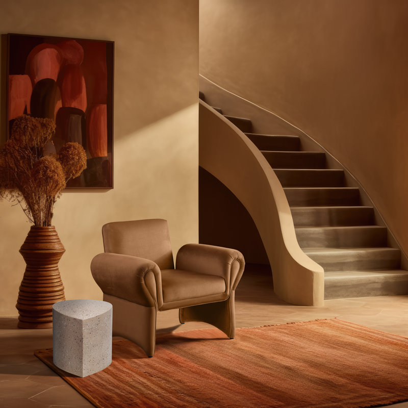 Coffee Table, Terrazo Taupe
