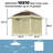 Pop Up Gazebo Outdoor Canopy Shelter, Instant Patio Gazebo Sun Shade Canopy Tent With 4 Sandbags, 2 Tiers Roof & Mesh Netting For Lawn, Garden, Backyard & Dec-113469154-113469156