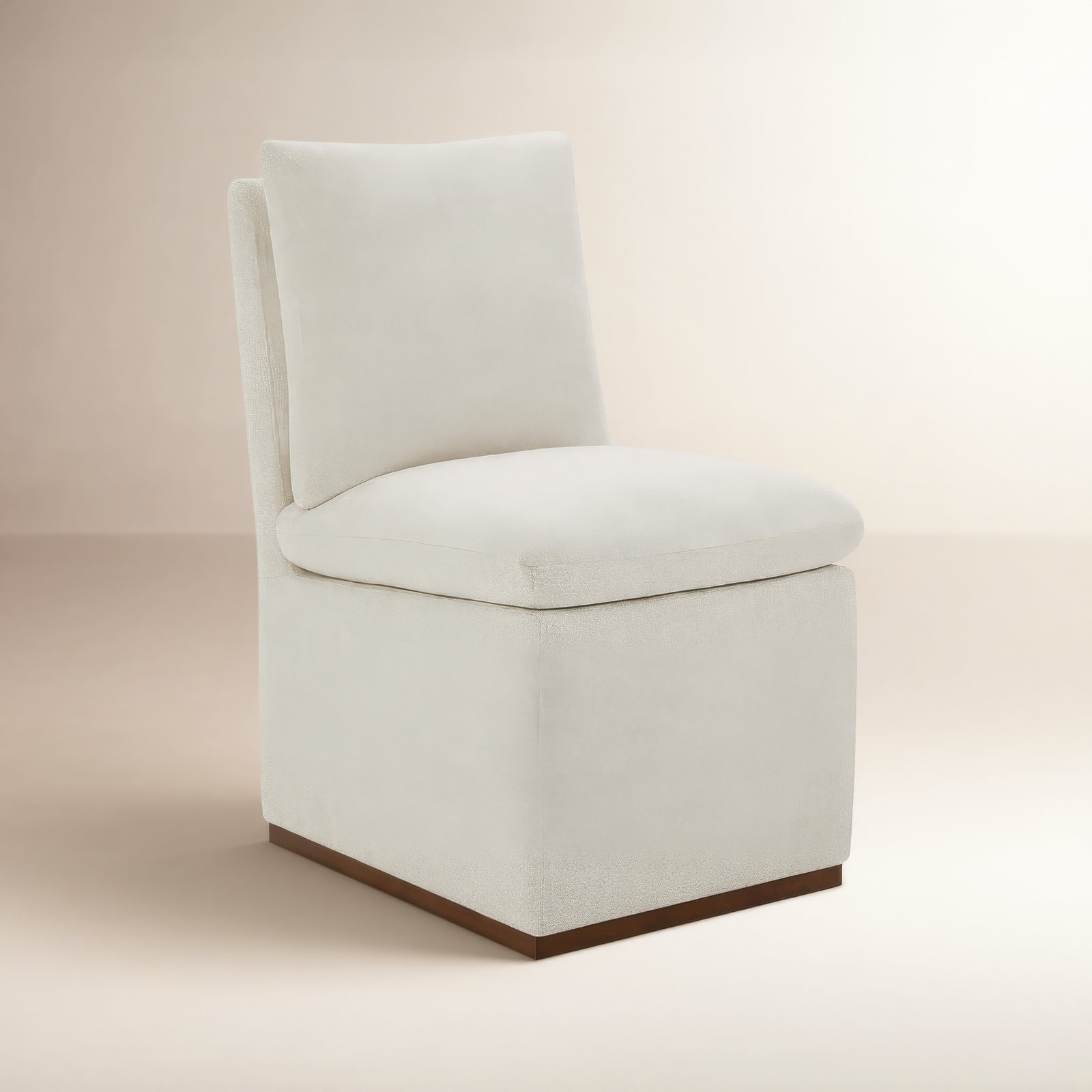Bobbi Fabric Side Chair Dining Chair, Effie Linen Performance Linen