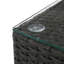 Santa Rosa Table W/Glass Kd (Gry +Alu)