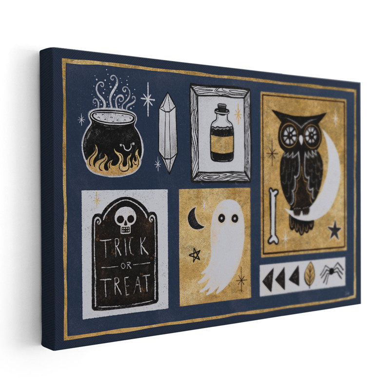 «Frightful Wicked II», reproduction d'art sur toile, H 20 po x l 30 po