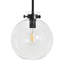 Plafonnier rond en métal Ossabaw, noir mat-1338735870