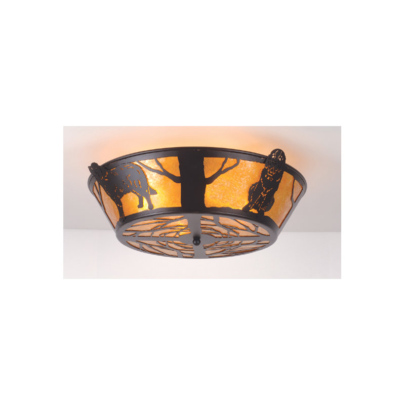 Plafonnier encastré 4 lumières unique 23 po
