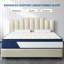 Matelas en mousse viscoélastique imprégnée de gel 10 po Alwyn Home Wetumka-161436332