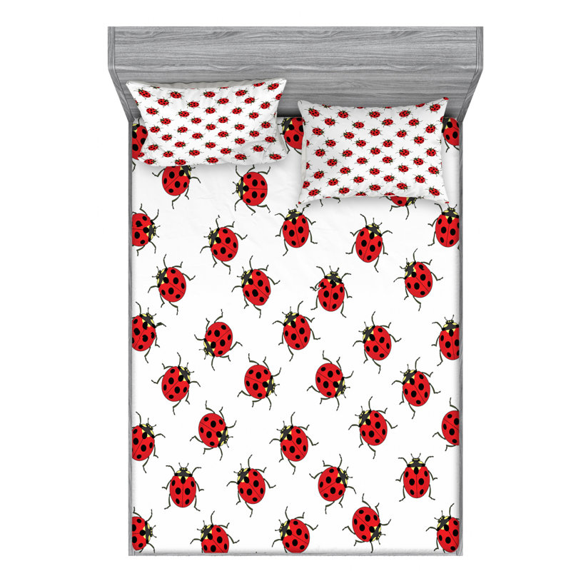 Microfiber Sheet Set, Full Sheet Set with Fitted Sheet