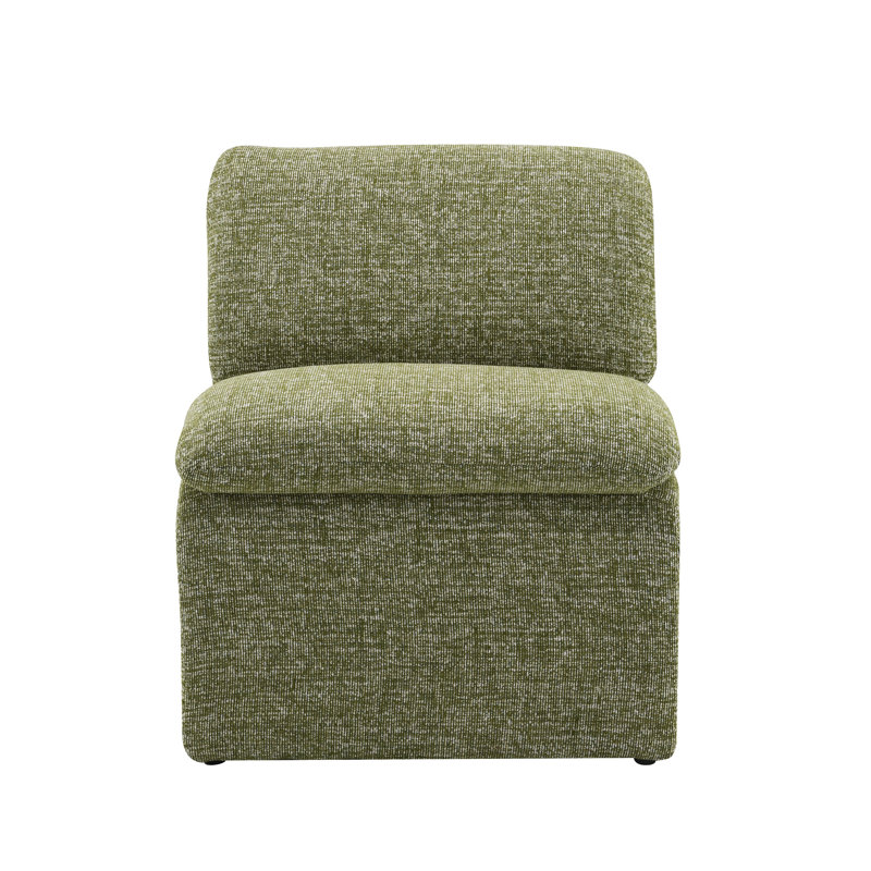Chaise d'appoint innovante Elegance Jaeda, Vert
