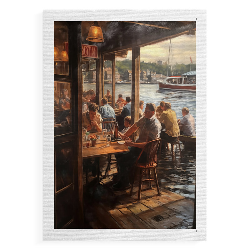 NAUTICAL Series DCxxIV - Impression sur toile seulement - NON-CADRE, H 60 po x l 40 po