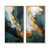 Cadre flottant brun