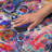 Premium Machine Washable Dream Shag ADS46 Abstract Rug-1313481742