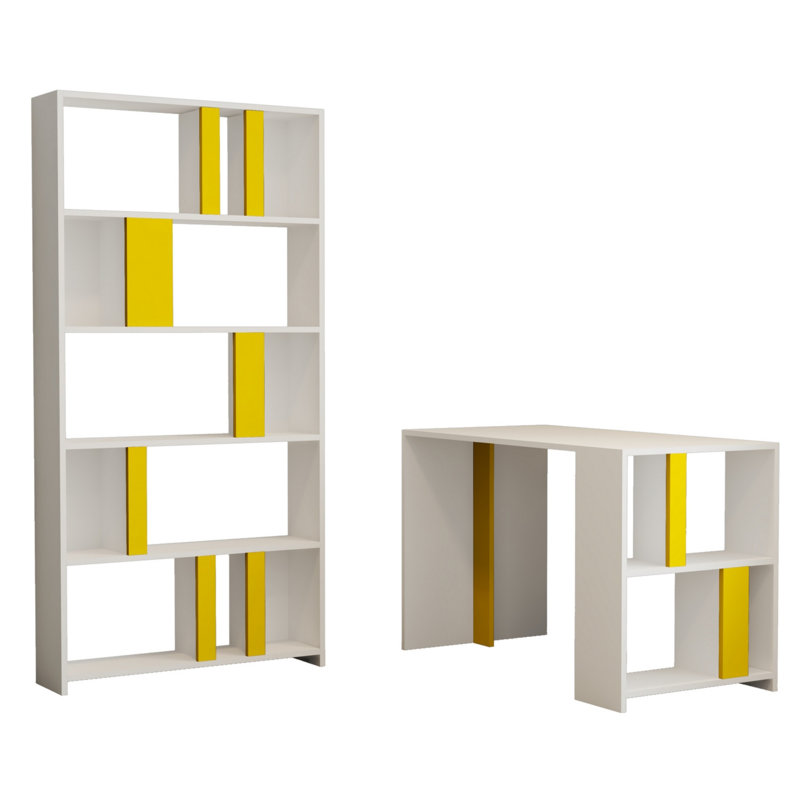 Fidelio Computer Desk, White