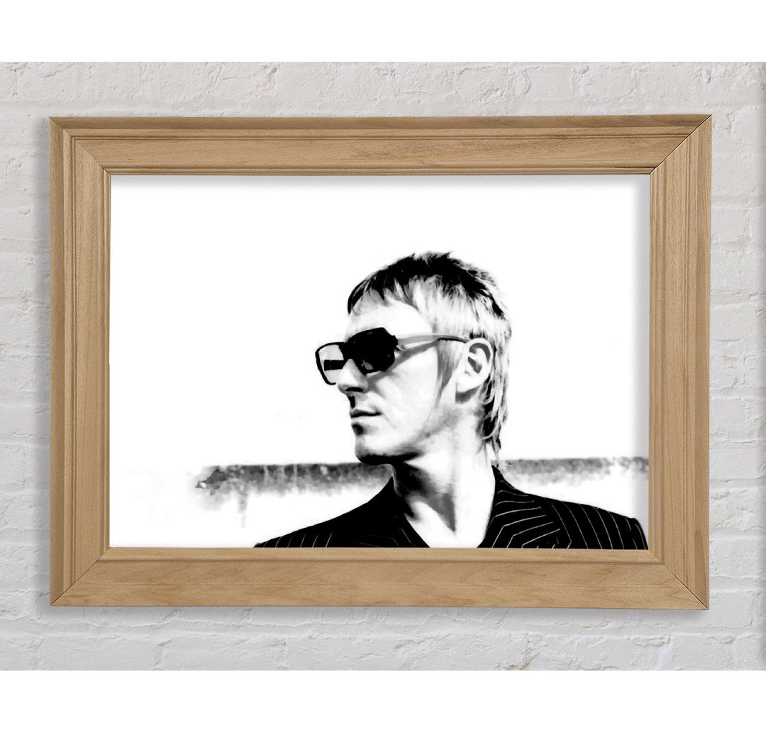 Paul Weller Shades - Einzelne Bilderrahmen Kunstdrucke