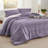 Bedsure Pinch Pleat Comforter Set Boho Bed-in-A-Bag Bedding Set with  Pillowcases for All Season-105529484-105529480
