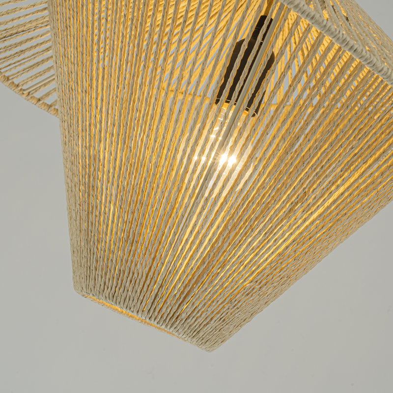 Luminaire suspendu en rotin Elara