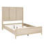 Mobilier de chambre à coucher contemporain à panneau brun clair-1871495626
