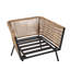 Fallow Rattan 2 - Person Seating Group with Cushions-507625623