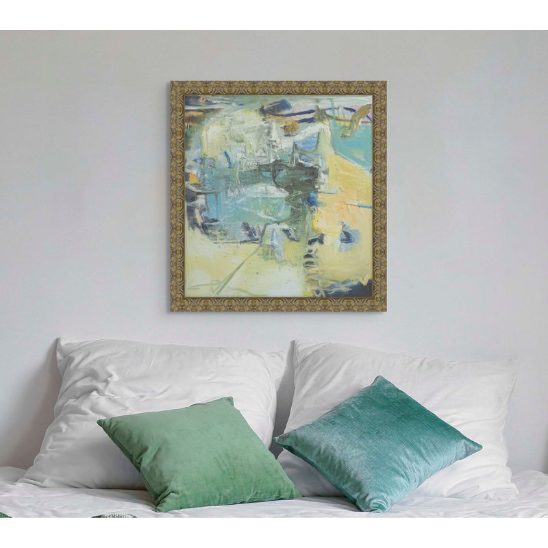 Tyrrhenian Vista 1 Framed Acrylic Painting Print Canvas, 25.5" H x 24.5" W
