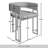 Black Metal Dining Chair-137470523