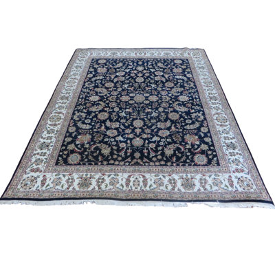 One-of-a-Kind 8'2" X 10'2" Wool & Silk Area Rug in
