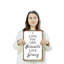 Plaque en plastique 11 po x 17 po I Love You Like Biscuits Love Gravy-119524065