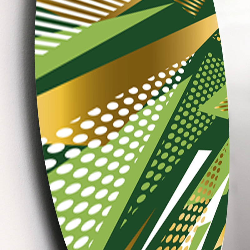 Abstract Wall Decor on Metal