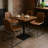 Faux Leather Upholstered Metal Side Chair-64827203