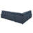 Upholstered U-Shaped Sectional Right Hand Facing-410888781