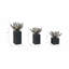 Sagebrook Home 3-Pieces Darby Flower Statuary With Marb-725510119